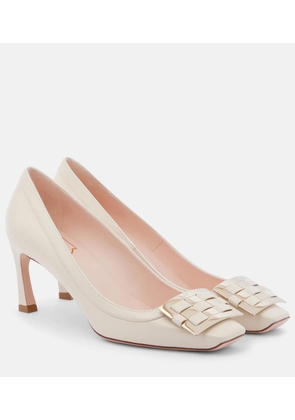 Roger Vivier Trompette 70 leather pumps