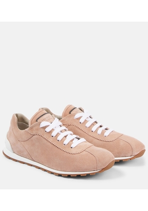 Brunello Cucinelli Monili suede sneakers
