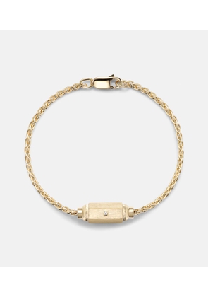 Marie Lichtenberg Coco Micro 18kt gold bracelet with diamonds