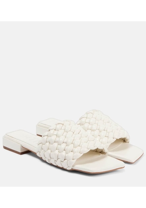 Souliers Martinez Aster woven leather slides