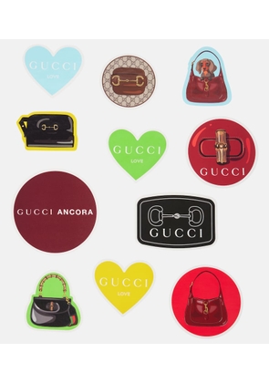 Gucci Set of 11 luggage stickers