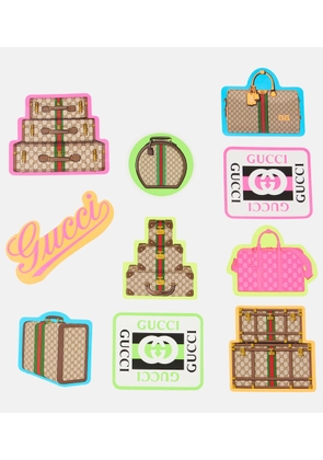 Gucci Valigeria set of 11 luggage stickers