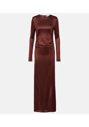 Tove Luella draped jersey gown