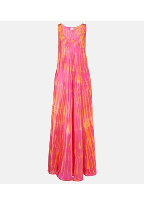 Anna Kosturova Camille silk maxi dress