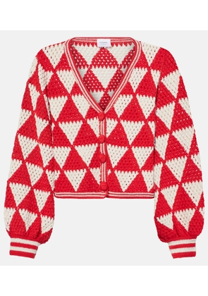 Anna Kosturova Maija crochet cotton cardigan