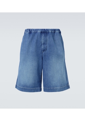 Plan C Denim Bermuda shorts