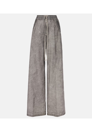 Rick Owens Geth cotton wide-leg pants