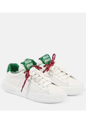 Miu Miu Leather sneakers