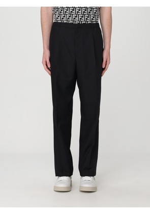 Pants FENDI Men color Black