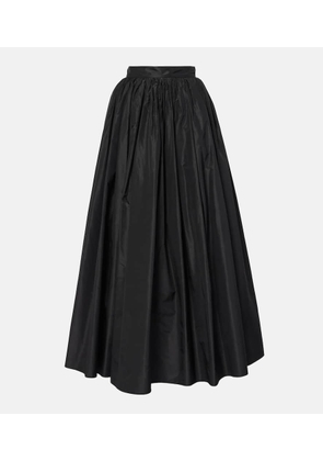 Dolce&Gabbana Gathered silk maxi skirt