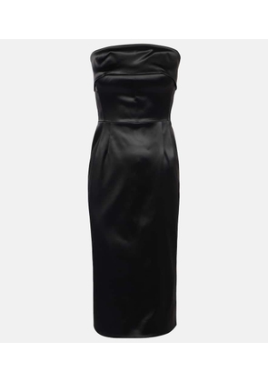 Dolce&Gabbana Satin bustier dress