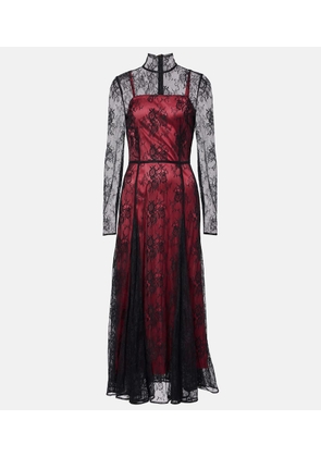 Dolce&Gabbana Floral lace midi dress