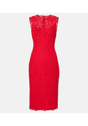 Dolce&Gabbana Cotton-blend midi dress