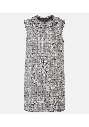 Dolce&Gabbana Tweed lame minidress