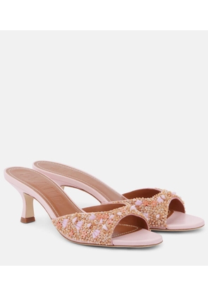 Staud Brigitte beaded mules