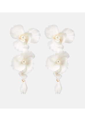 Jennifer Behr Mariam floral drop earrings