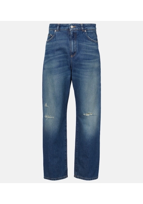 Dolce&Gabbana Distressed straight jeans