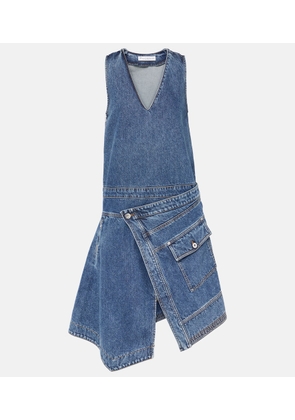 JW Anderson Denim wrap dress