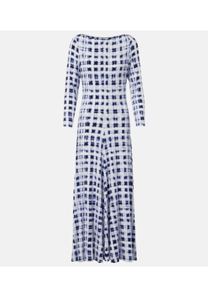 Proenza Schouler White Label Jen printed jersey maxi dress