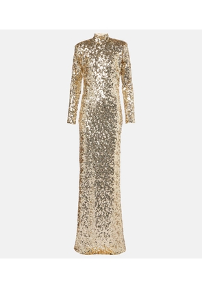 The New Arrivals Ilkyaz Ozel Catroux sequined gown