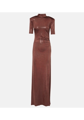 The New Arrivals Ilkyaz Ozel Pernille crepe gown