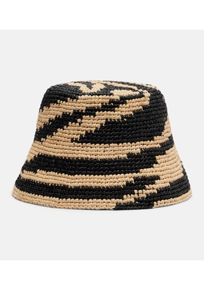 Zimmermann Raffia bucket hat