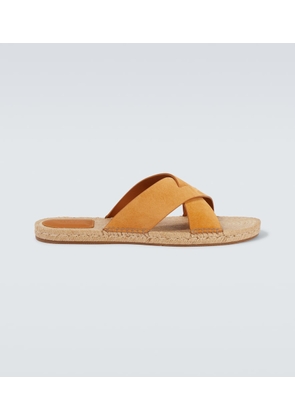 Zegna Suede espadrille sandals