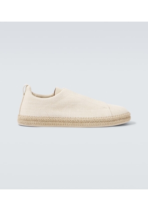 Zegna Triple Stitch espadrilles