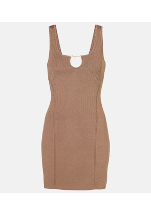 Jacquemus Sierra ribbed-knit minidress