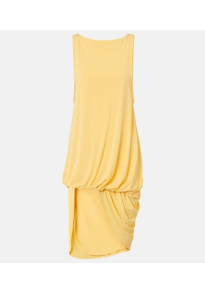 Jacquemus Peplo draped jersey minidress