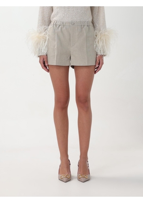 Shorts VALENTINO Woman color Beige