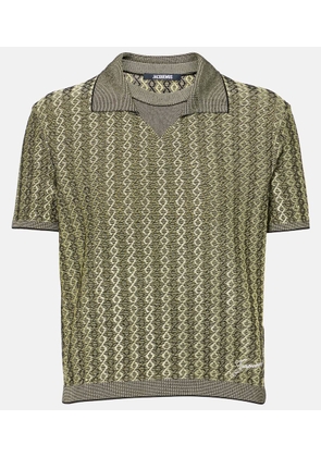 Jacquemus Marino jacquard polo shirt