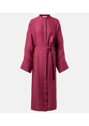 Gabriela Hearst Tilda belted linen tunic