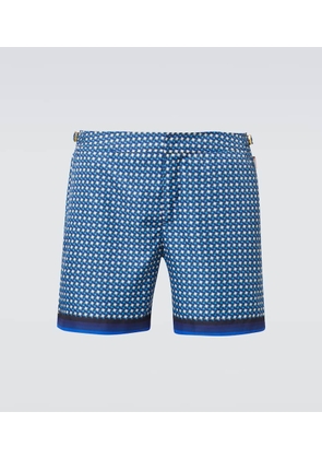 Orlebar Brown Bulldog printed swim trunks