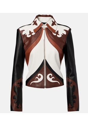 Gabriela Hearst Albie leather jacket