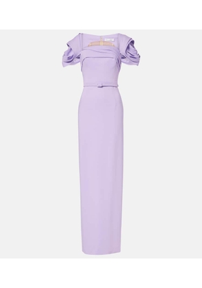 Oscar de la Renta Rosette gown