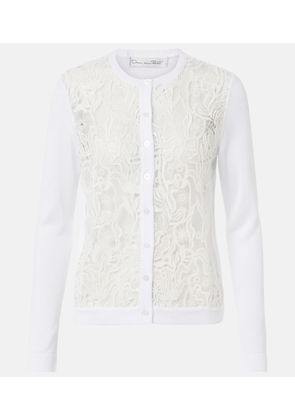 Oscar de la Renta Lace cardigan