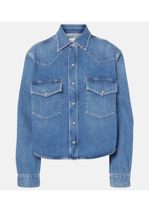 Citizens of Humanity Cropped denim shirt