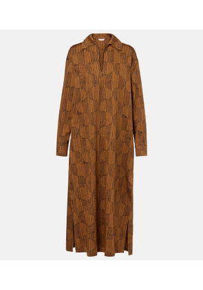 Max Mara Edwige cotton maxi dress