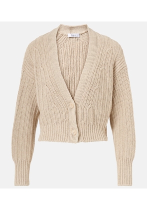 Max Mara Stelvio linen and cotton cardigan