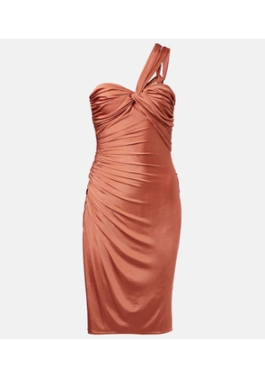 Tom Ford Gathered jersey cocktail dress