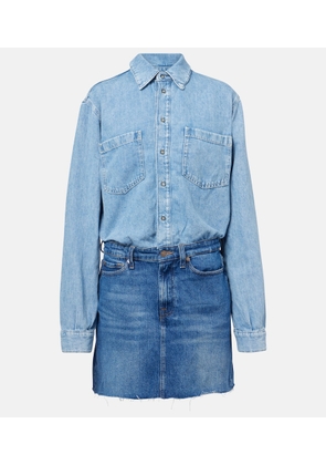 7 For All Mankind Denim minidress