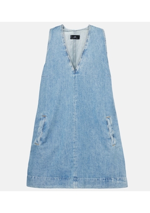 7 For All Mankind Denim minidress