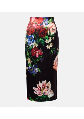 Dolce&Gabbana Floral midi skirt