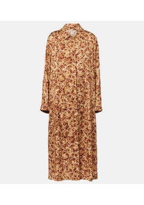 Dries Van Noten Leopard-print coat
