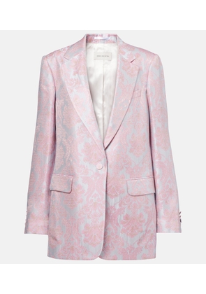 Dries Van Noten Floral jacquard blazer