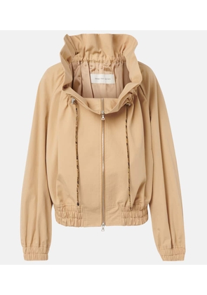 Dries Van Noten Cotton poplin bomber jacket