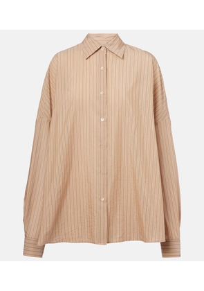 Dries Van Noten Striped cotton-blend shirt