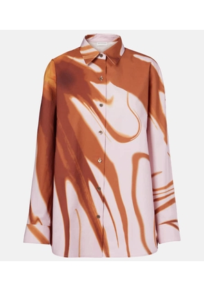 Dries Van Noten Printed cotton shirt
