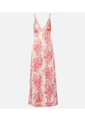 Poupette St Barth Cassandra floral maxi dress